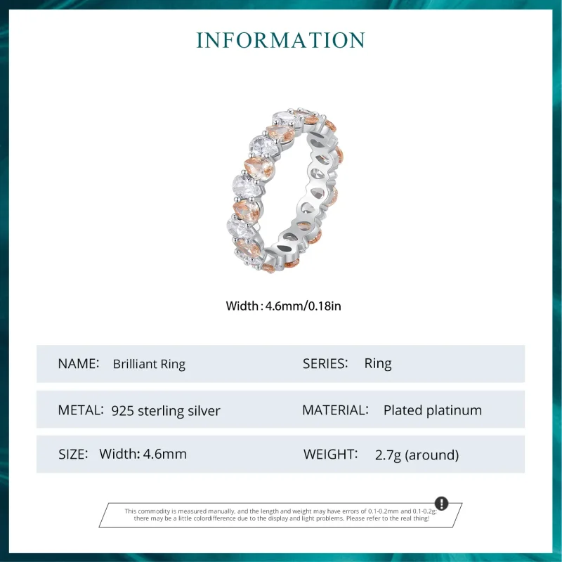 (image for) Pandora Style Brilliant Ring - BSR477 - View 6