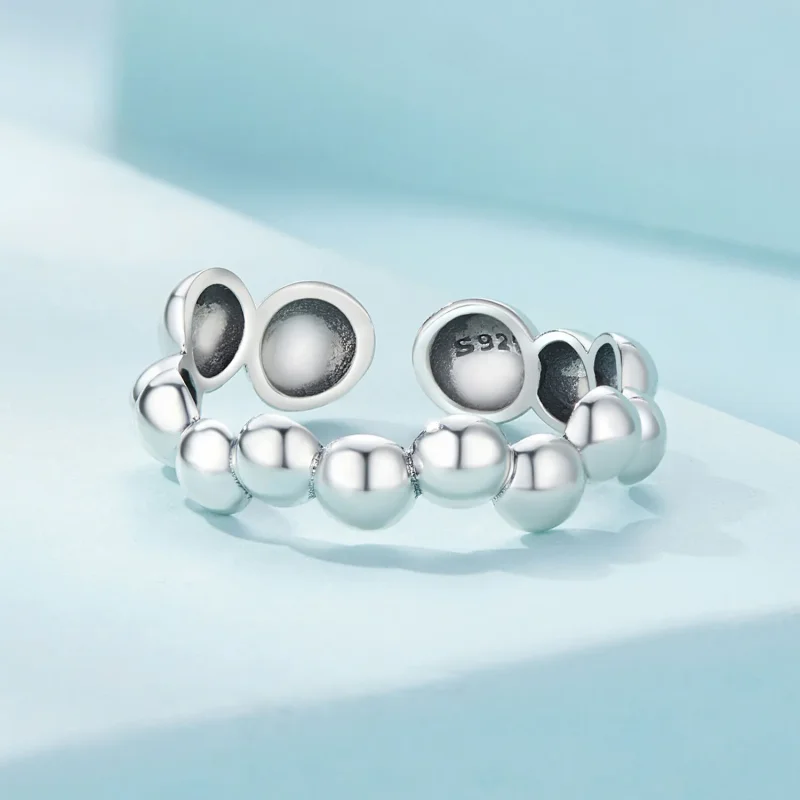 (image for) Pandora Style Bubble Ring - SCR962-E - View 3