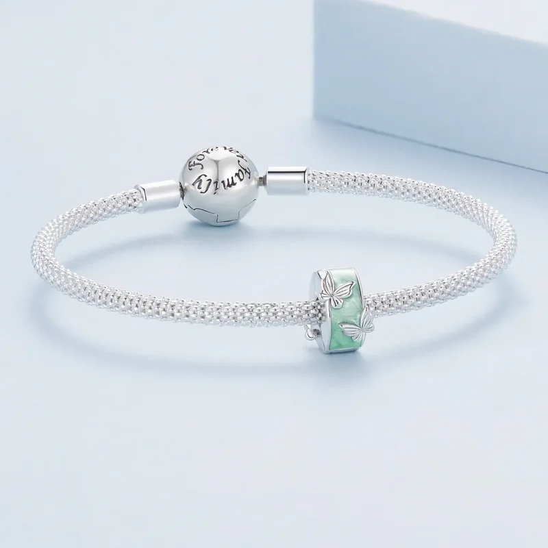 (image for) Pandora Style Butterfly Clip - BSC840 - View 5