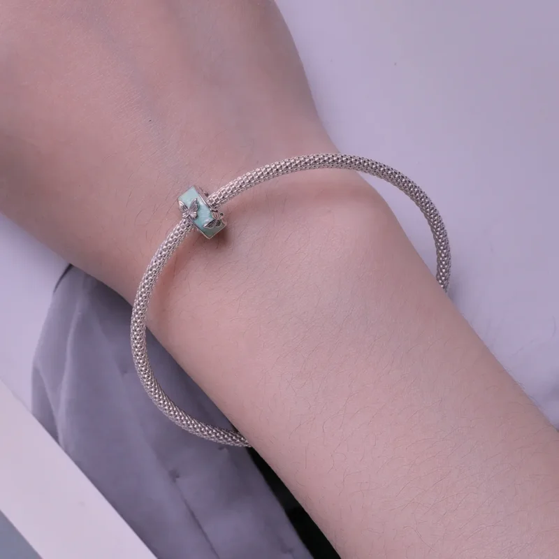 (image for) Pandora Style Butterfly Clip - BSC840 - View 6