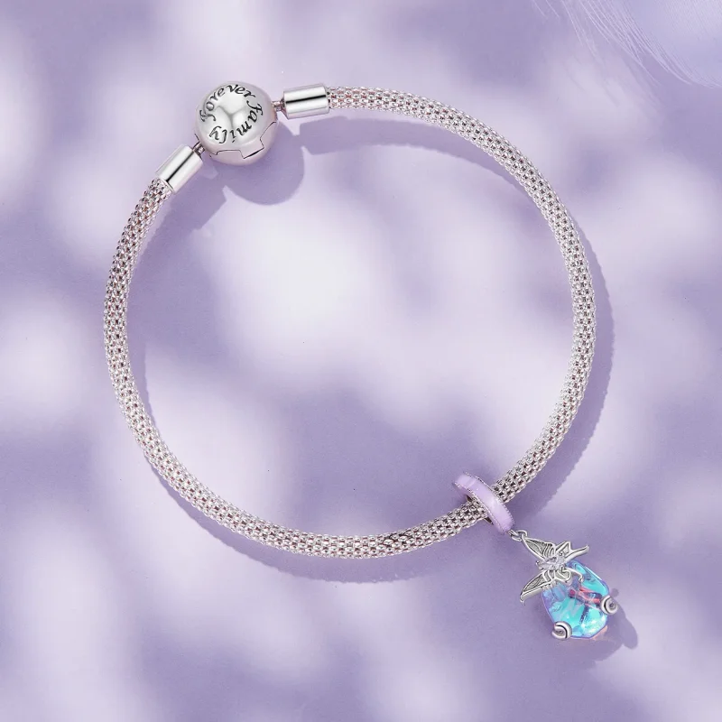 (image for) Pandora Style Butterfly Dangle - SCC2546 - View 3