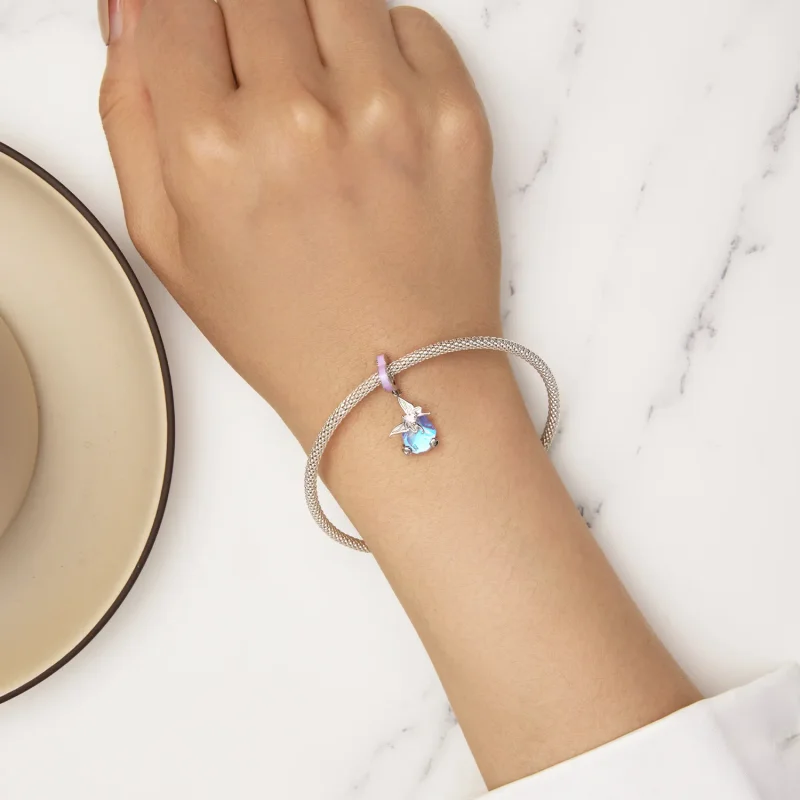 (image for) Pandora Style Butterfly Dangle - SCC2546 - View 6