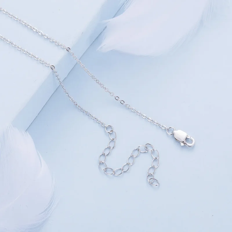 (image for) Pandora Style Butterfly Necklace - BSN321 - View 5