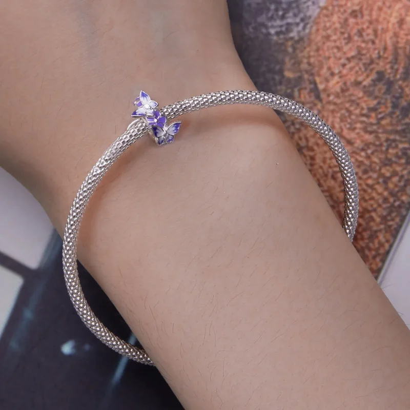 (image for) Pandora Style Butterfly Spacer - SCC2462 - View 6