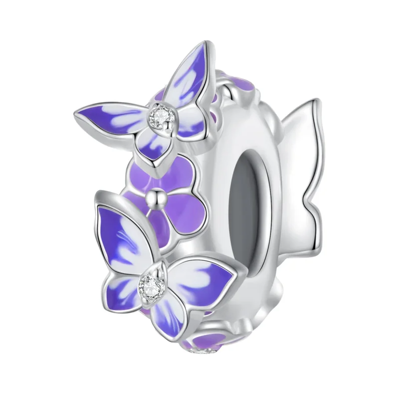 (image for) Pandora Style Butterfly Spacer - SCC2462 - Product Image