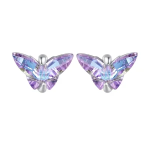 (image for) Pandora Style Butterfly Thread Studs Earrings - BSE797