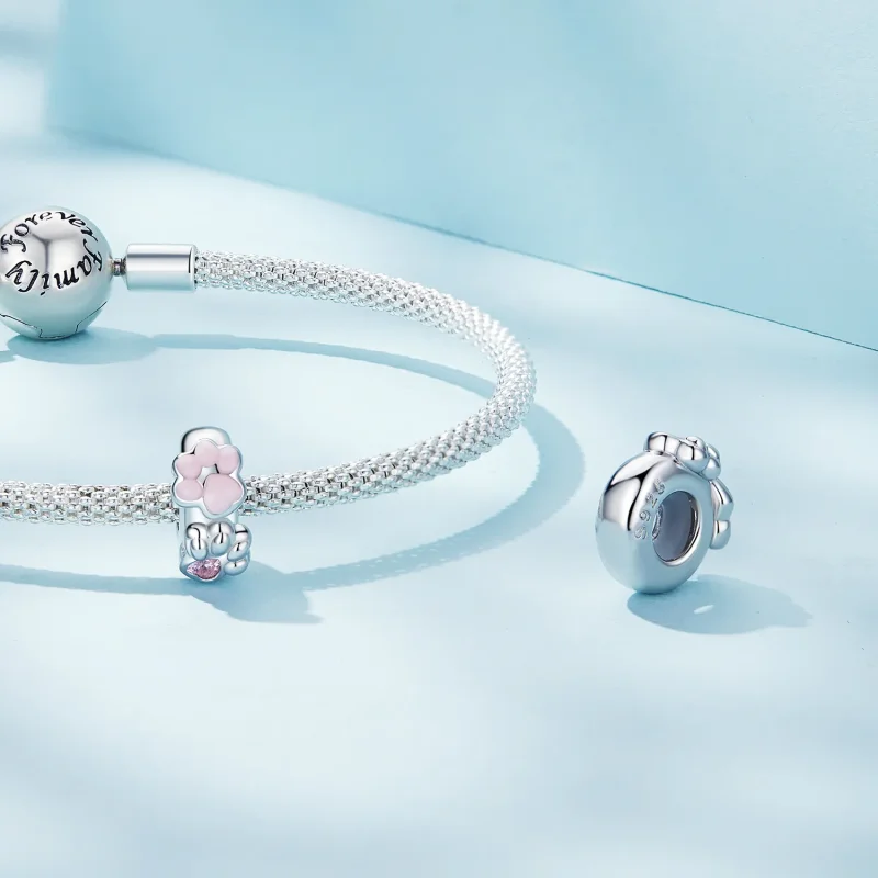 (image for) Pandora Style Cat Claw Silicone Spacer - SCC2515 - View 4