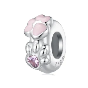 (image for) Pandora Style Cat Claw Silicone Spacer - SCC2515