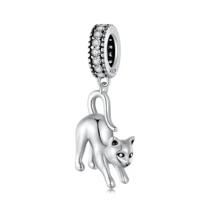 (image for) Pandora Style Cat Dangle - SCC2595