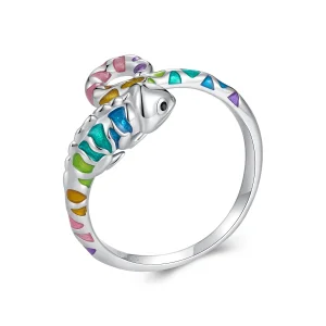 (image for) Pandora Style Chameleon Open Ring - BSR475-E