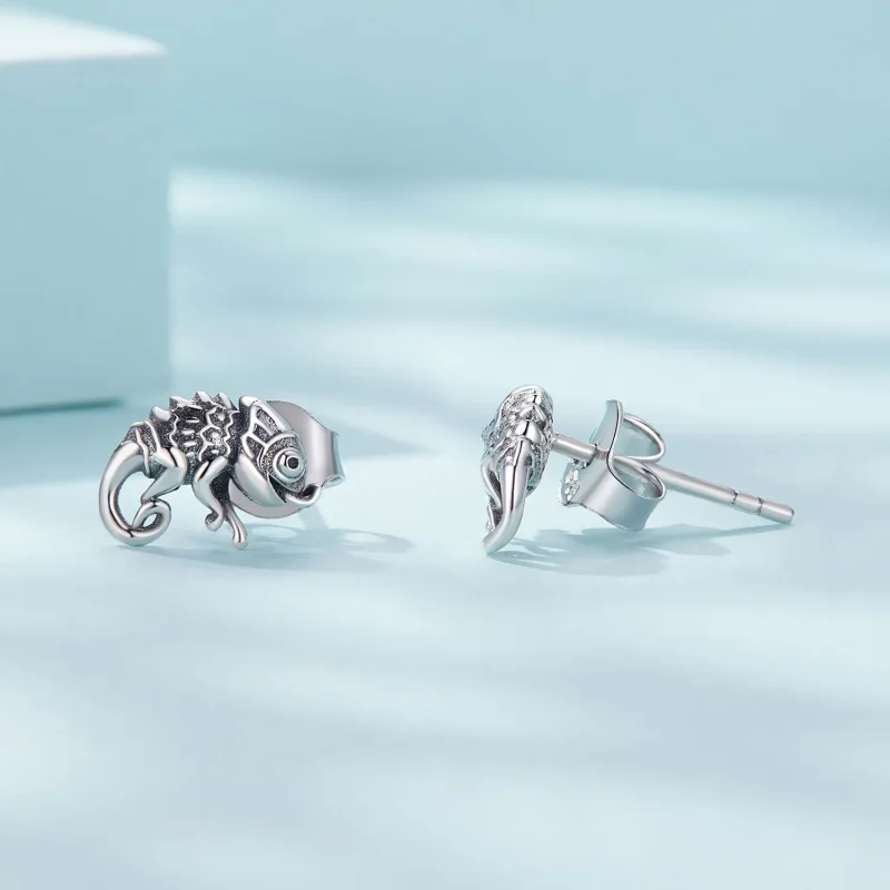 (image for) Pandora Style Chameleon Studs Earrings - SCE1661 - View 4