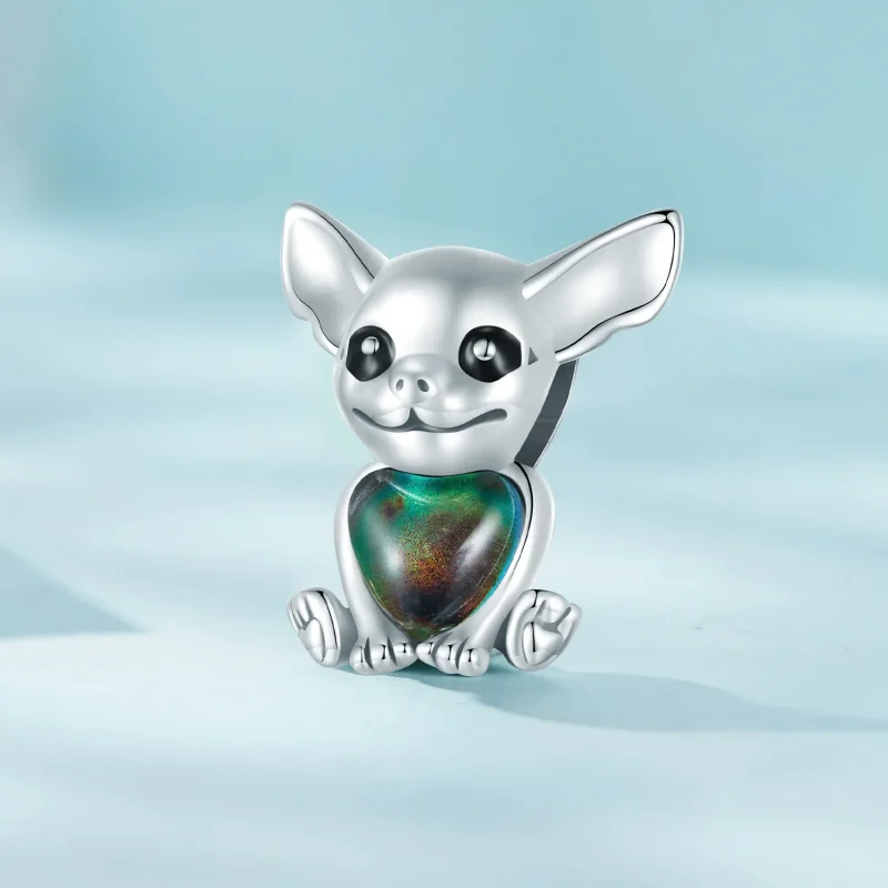 (image for) Pandora Style Chihuahua Charm - SCC2601 - View 3