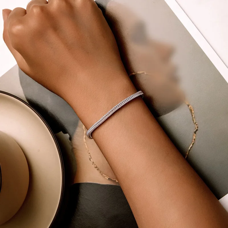 (image for) Pandora Style Chopin Chain Bracelet - BSB148 - View 3