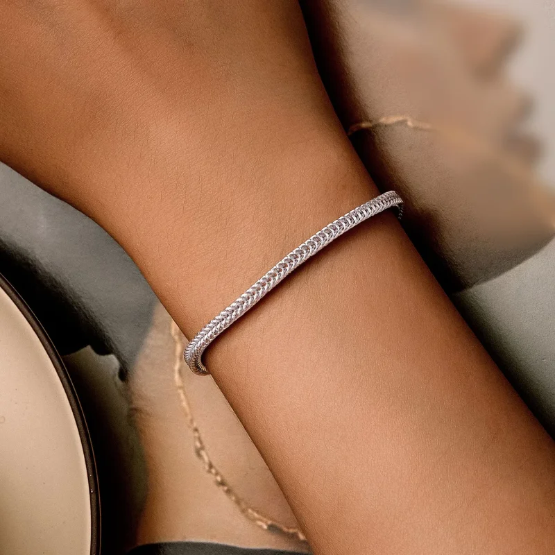 (image for) Pandora Style Chopin Chain Bracelet - BSB148 - View 4