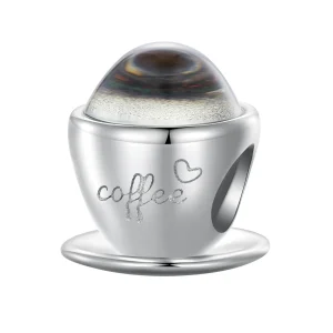 (image for) Pandora Style Coffee Cup Charm - SCC2475