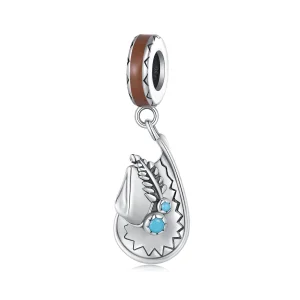 (image for) Pandora Style Cowboy Hat Dangle - SCC2565
