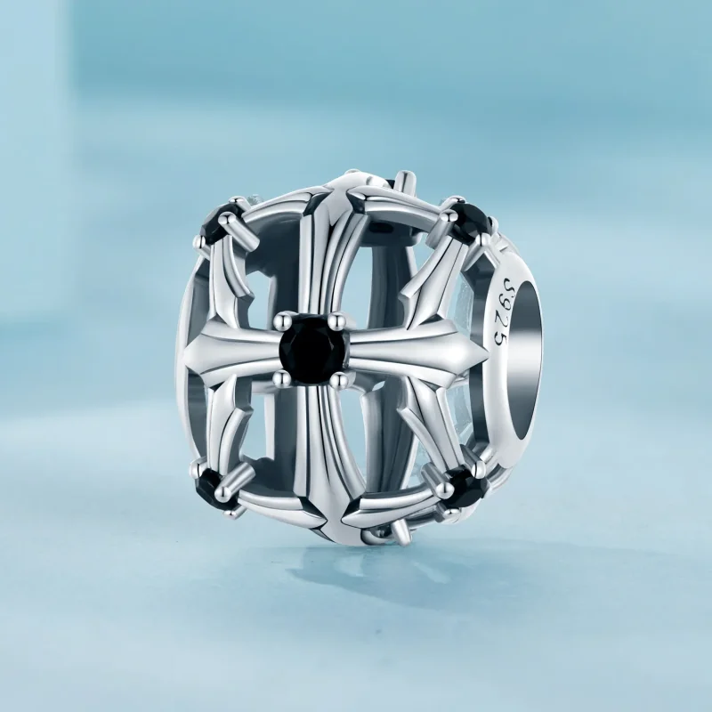 (image for) Pandora Style Cross Charm - SCC2548 - View 2