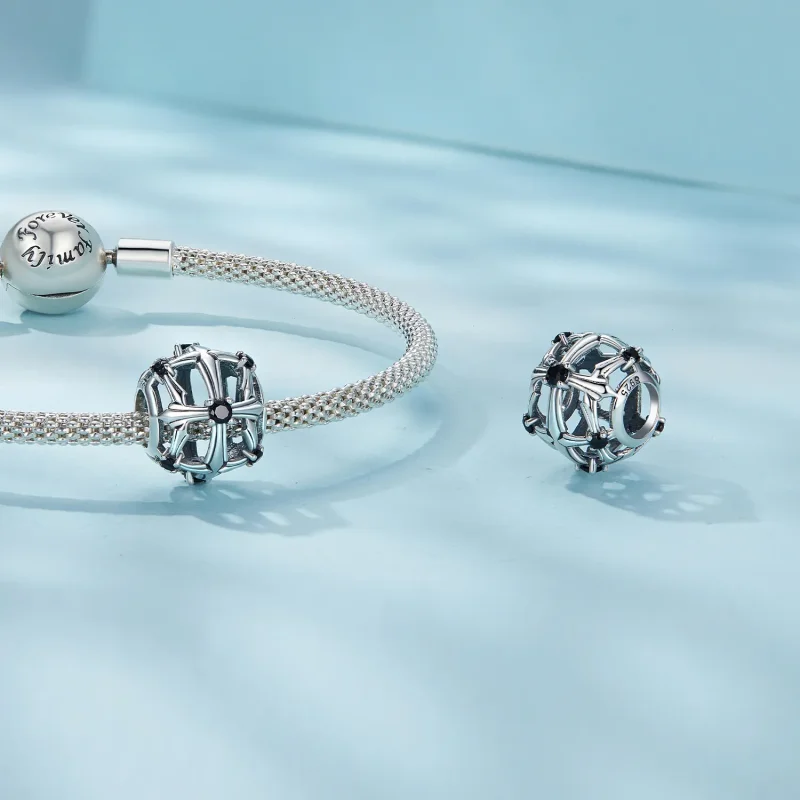 (image for) Pandora Style Cross Charm - SCC2548 - View 4