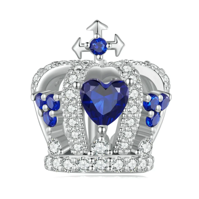 (image for) Pandora Style Crown Charm - BSC835 - Product Image