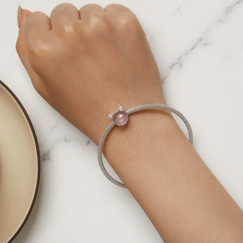 (image for) Pandora Style Cute Cat Charm - SCC2579 - View 6