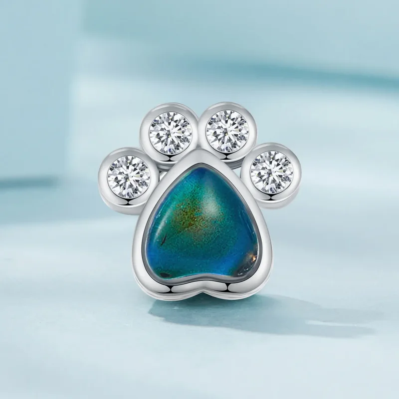 (image for) Pandora Style Cute Pet Mood Stone Charm - SCC2582 - View 3