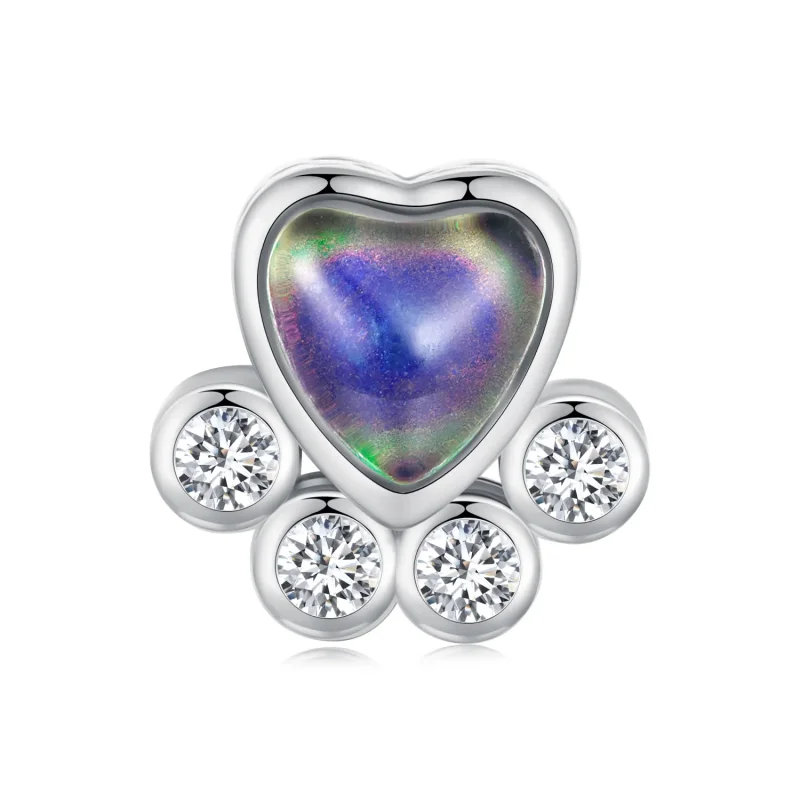 (image for) Pandora Style Cute Pet Mood Stone Charm - SCC2582 - Product Image