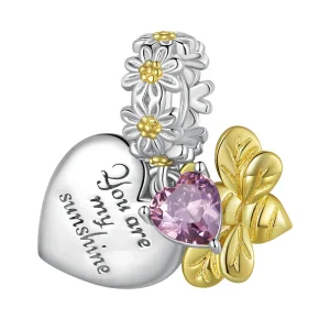 (image for) Pandora Style Daisy Bee Charm - BSC816!