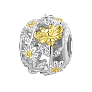 (image for) Pandora Style Daisy Bee Charm - BSC818!