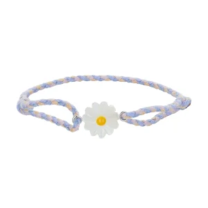 (image for) Pandora Style Daisy Cord Bracelet - SCB250
