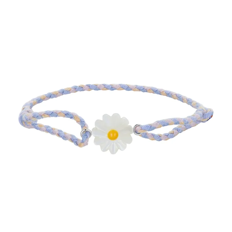 (image for) Pandora Style Daisy Cord Bracelet - SCB250 - Product Image