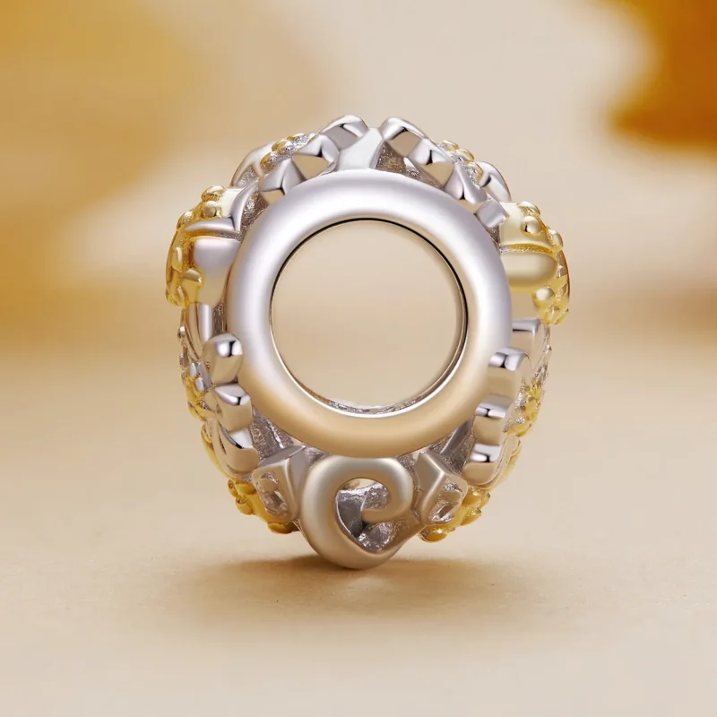 (image for) Pandora Style Daisy Ladybug Charm - BSC817! - View 3