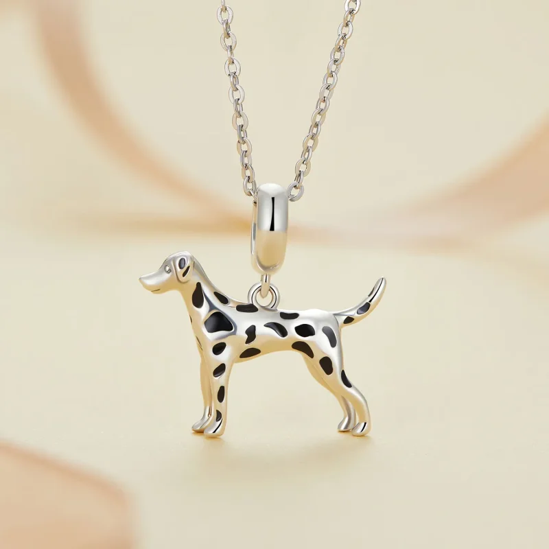 (image for) Pandora Style Dalmatian Dangle - BSC798 - View 3