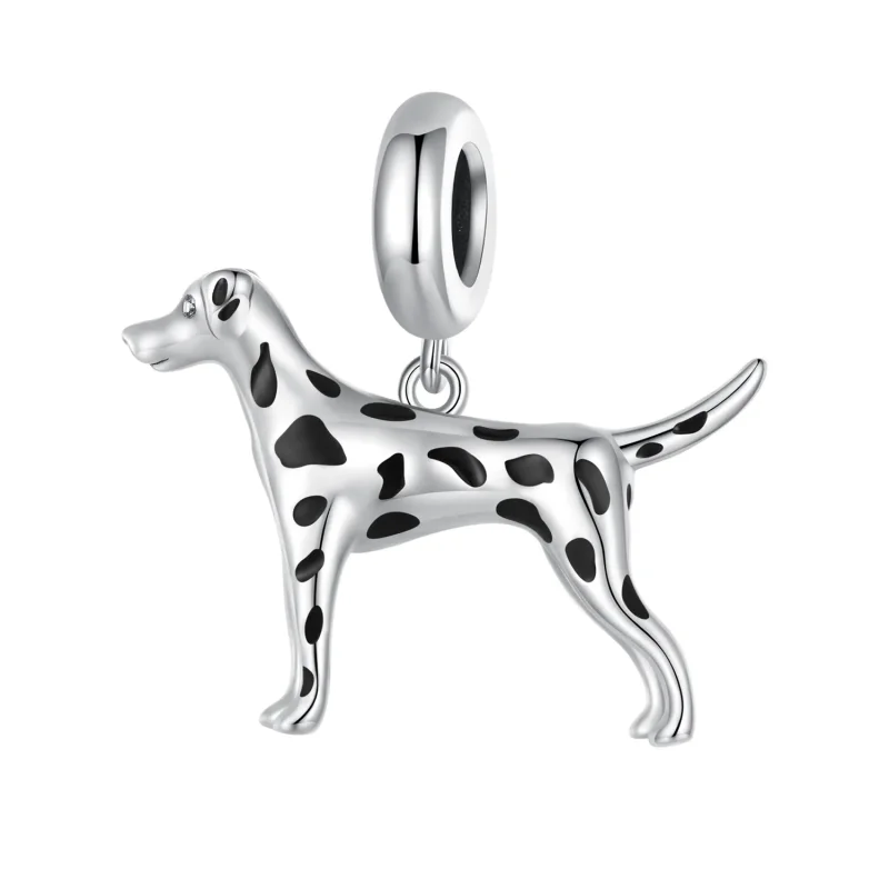 (image for) Pandora Style Dalmatian Dangle - BSC798 - Product Image