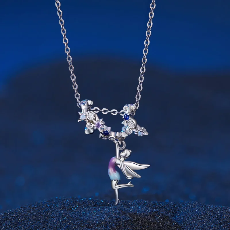 (image for) Pandora Style Day and Night Elf Charm - SCC2552 - View 2