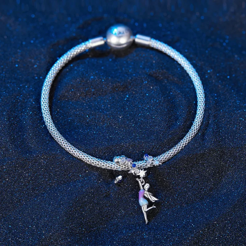 (image for) Pandora Style Day and Night Elf Charm - SCC2552 - View 3