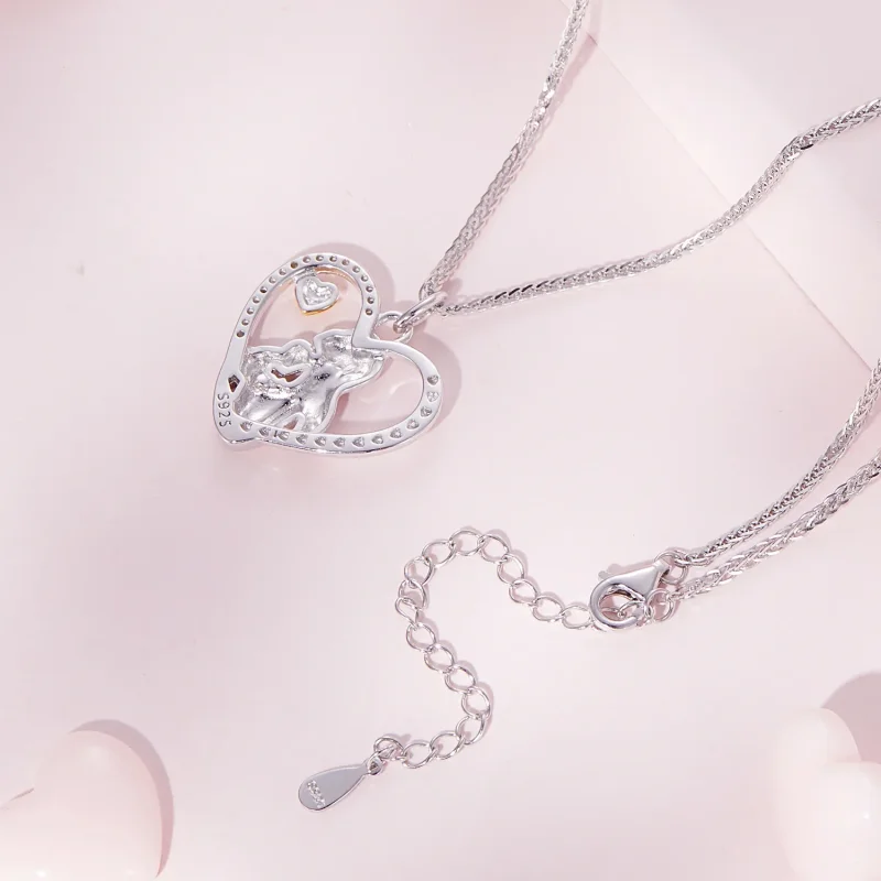 (image for) Pandora Style Deep Love Between Mother and Son Necklace - SCN498 - View 4