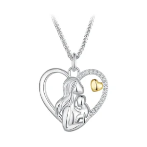(image for) Pandora Style Deep Love Between Mother and Son Necklace - SCN498
