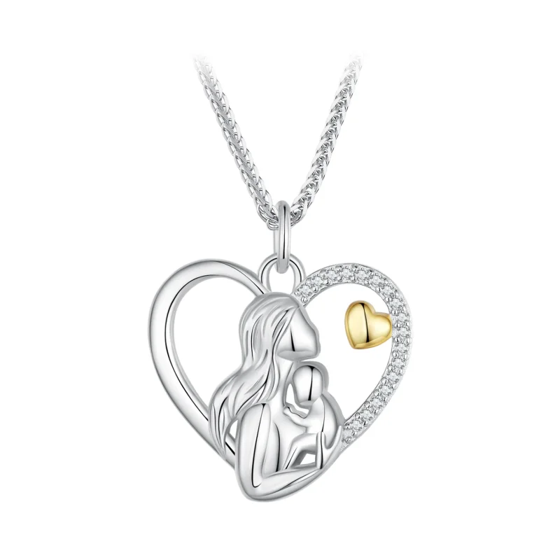 (image for) Pandora Style Deep Love Between Mother and Son Necklace - SCN498 - Product Image