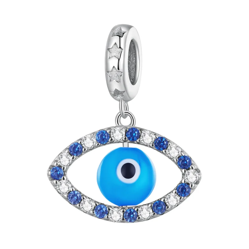 (image for) Pandora Style Devil Eye Dangle - BSC821 - Product Image