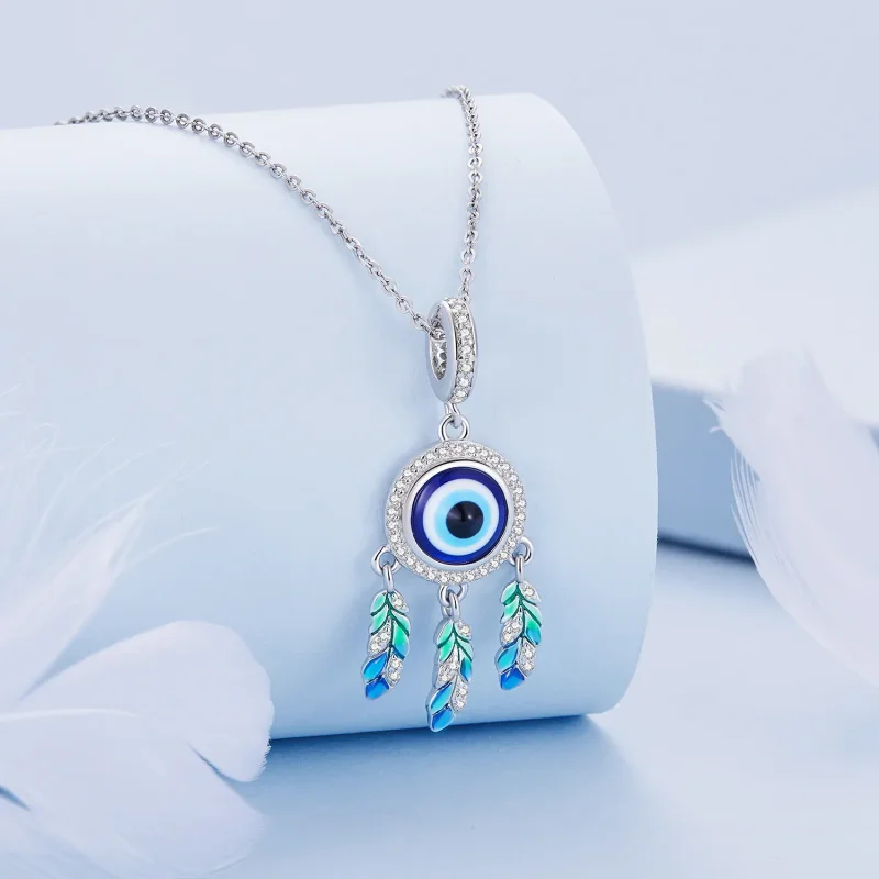 (image for) Pandora Style Devil's Eye Dangle - BSC785 - View 2