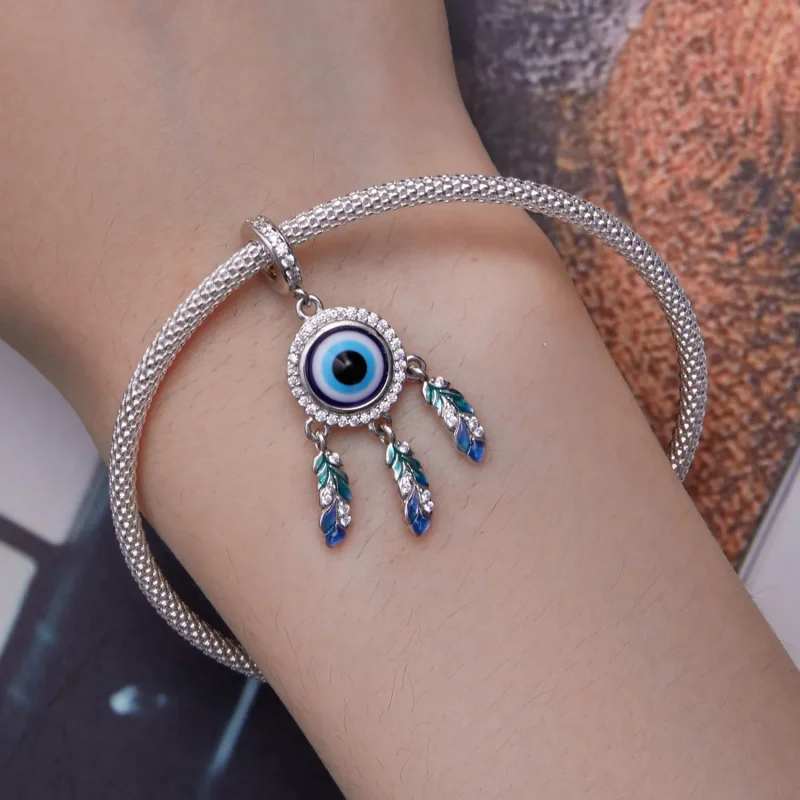 (image for) Pandora Style Devil's Eye Dangle - BSC785 - View 8