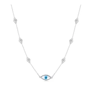 (image for) Pandora Style Devil's Eye Necklace - SCN505