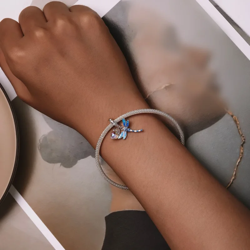 (image for) Pandora Style Dragonfly Dangle - SCC2597 - View 6