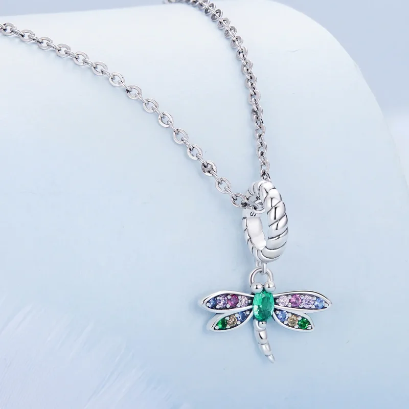 (image for) Pandora Style Dragonfly Dangle - SCX141 - View 2