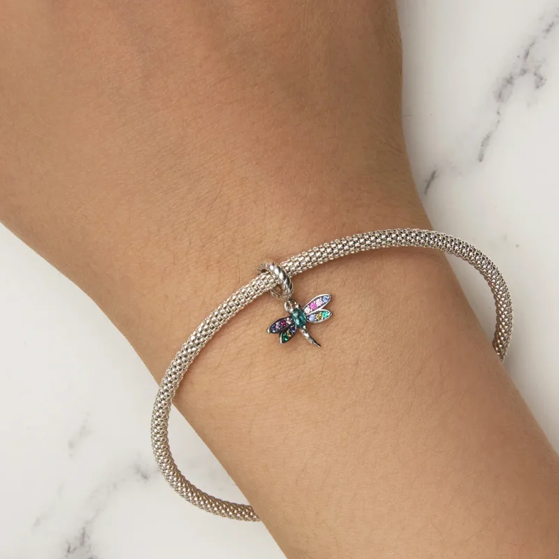 (image for) Pandora Style Dragonfly Dangle - SCX141 - View 6