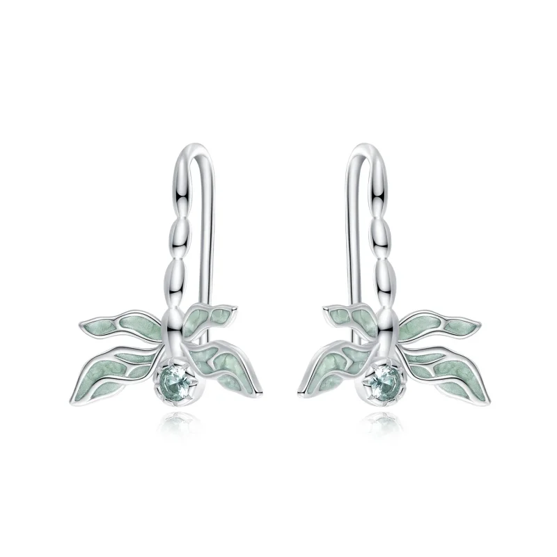 (image for) Pandora Style Dragonfly Studs Earrings - SCE1623 - Product Image