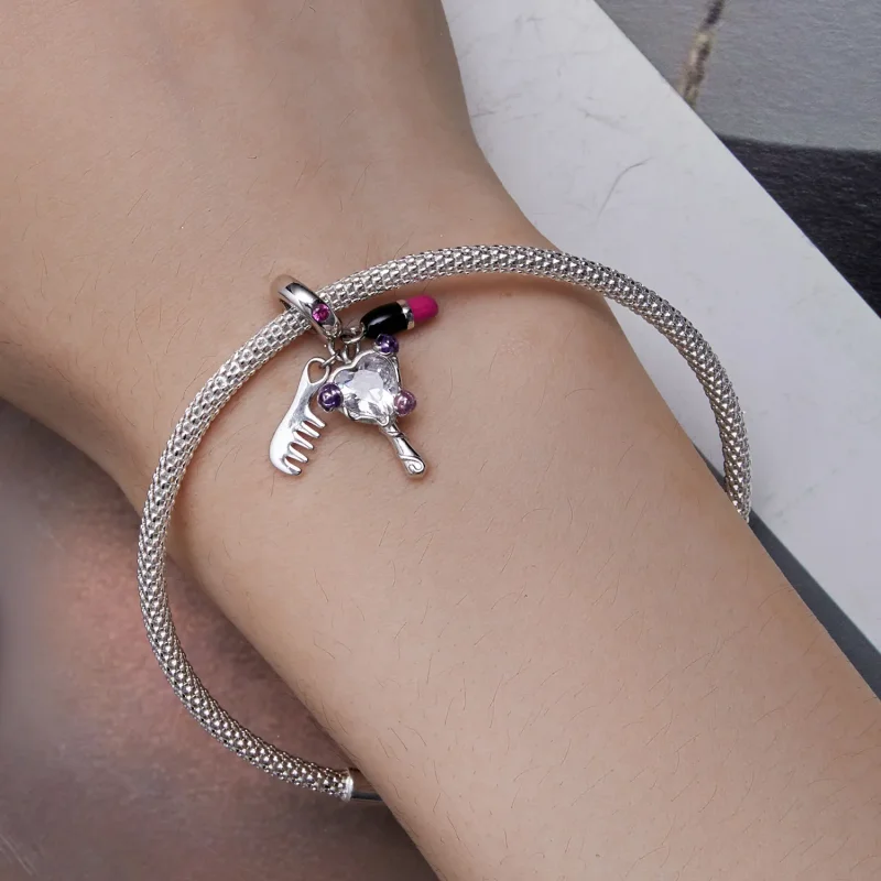 (image for) Pandora Style Dress Up Three-Piece Set Dangle - SCC2474 - View 4