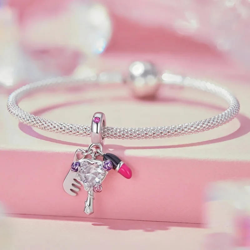 (image for) Pandora Style Dress Up Three-Piece Set Dangle - SCC2474 - View 5