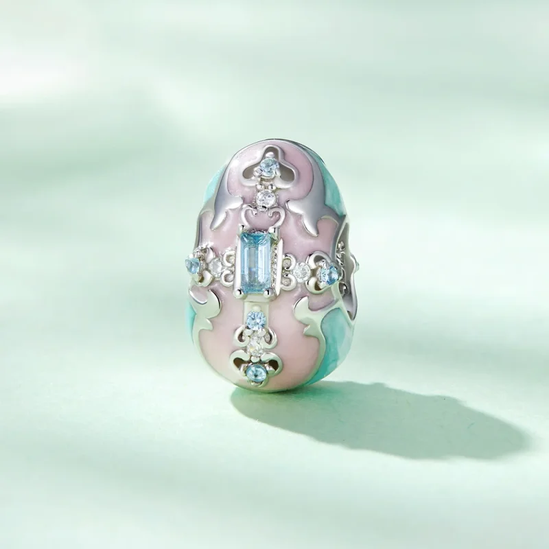 (image for) Pandora Style Easter Egg Charm - BSC781 - View 2