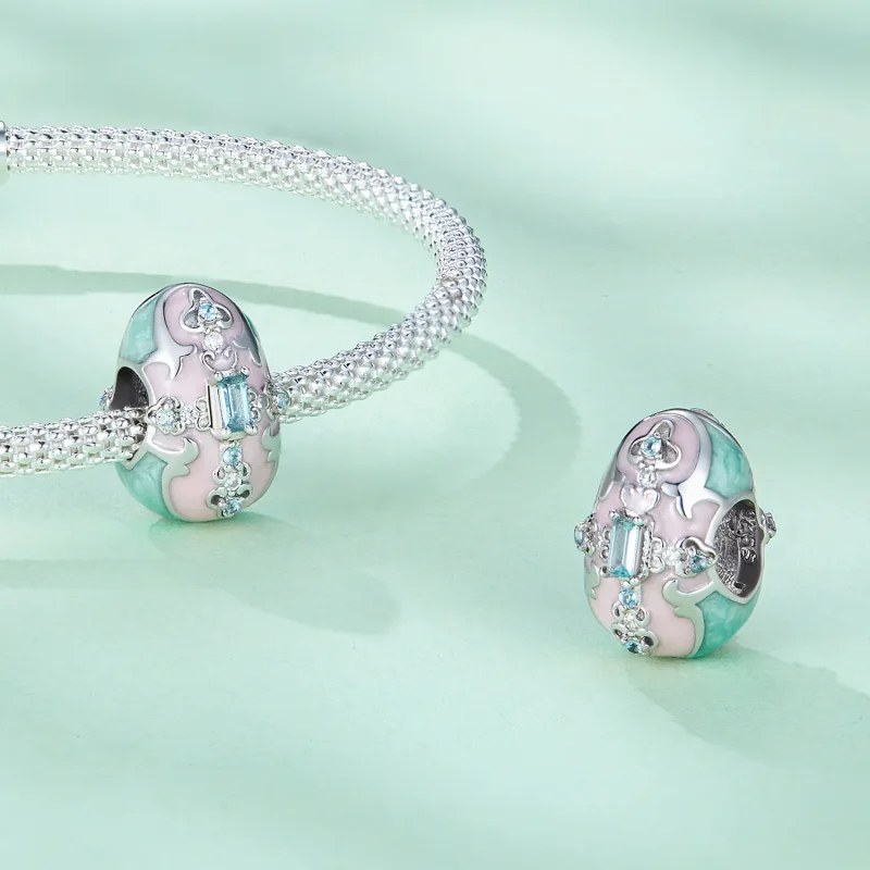 (image for) Pandora Style Easter Egg Charm - BSC781 - View 4